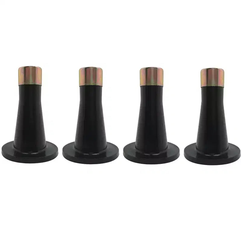 King's Brand Furniture - Plastic Bed Frame Glide Legs to Replace Wheels