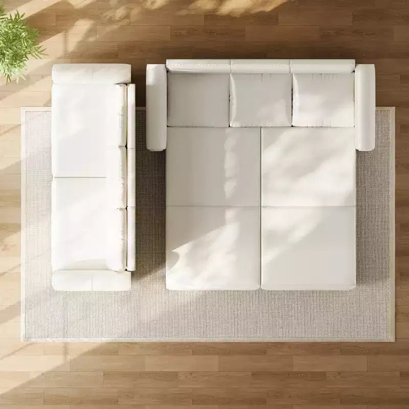 Canapé-lit convertible Mary Multi-Functional 93.7 en similicuir taille King avec clous décoratifs