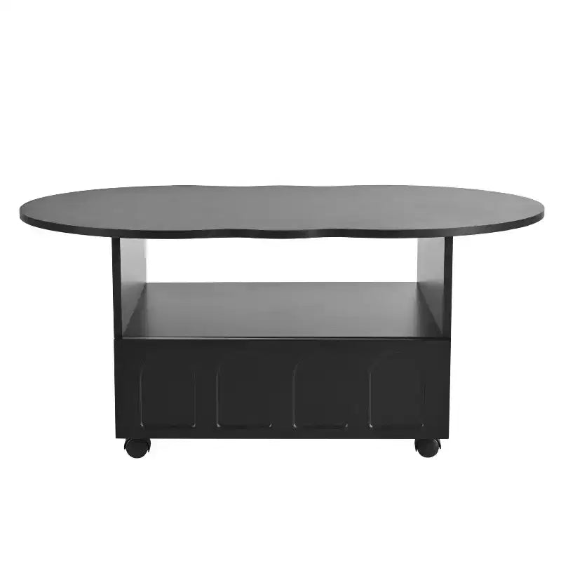 Table basse papillon en MDF, divisible en 2 petites tables, pour salon et chambre