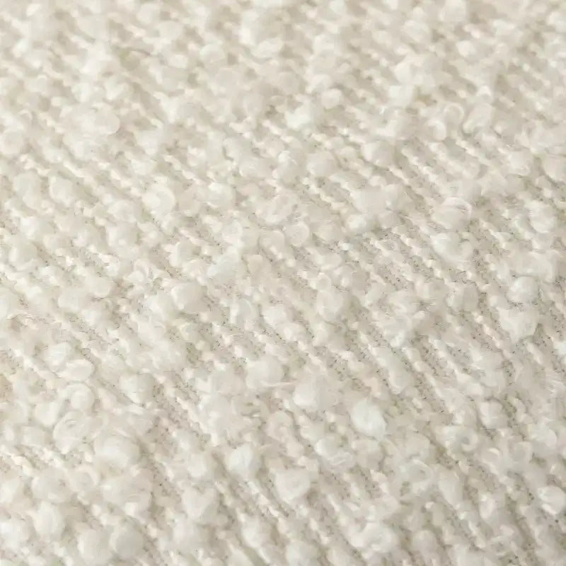 Lot de 4 tabourets de comptoir Boucle et rotin, chaises de bar rembourrées de 27 pouces avec dossier en rotin pour îlot de cuisine ou comptoir de petit-déjeuner