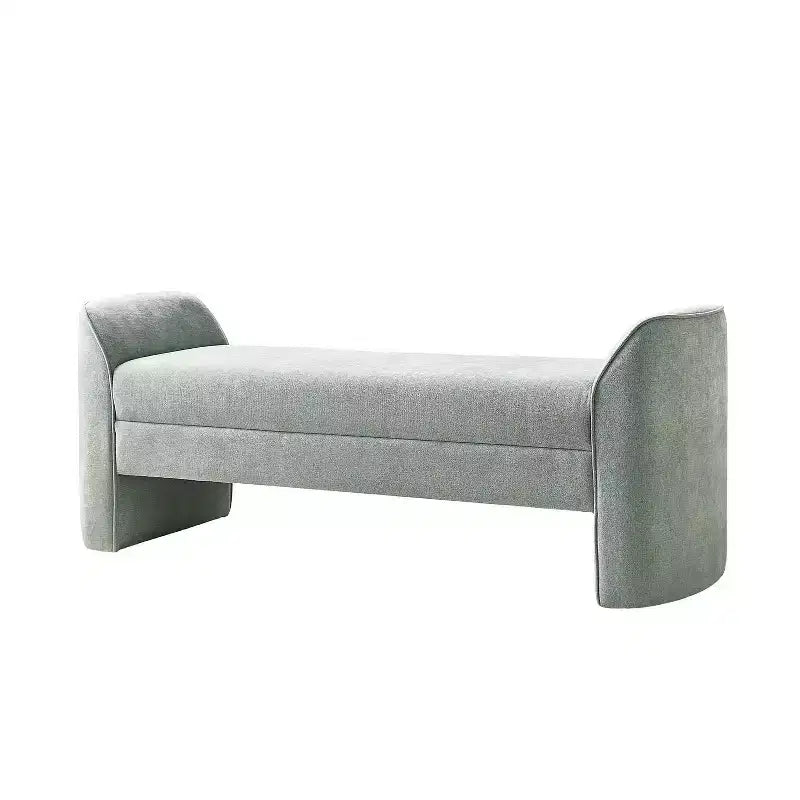 Banc en tissu chenille | BEIGE