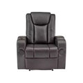Uvalde Accent Chair with USB/Wireless Charger & Speaker - Grey - iNSPIRE Q
