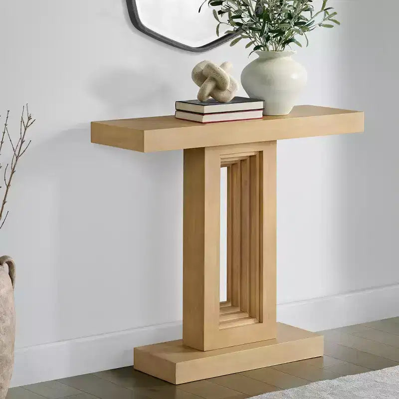 Console en bois massif 36 pouces